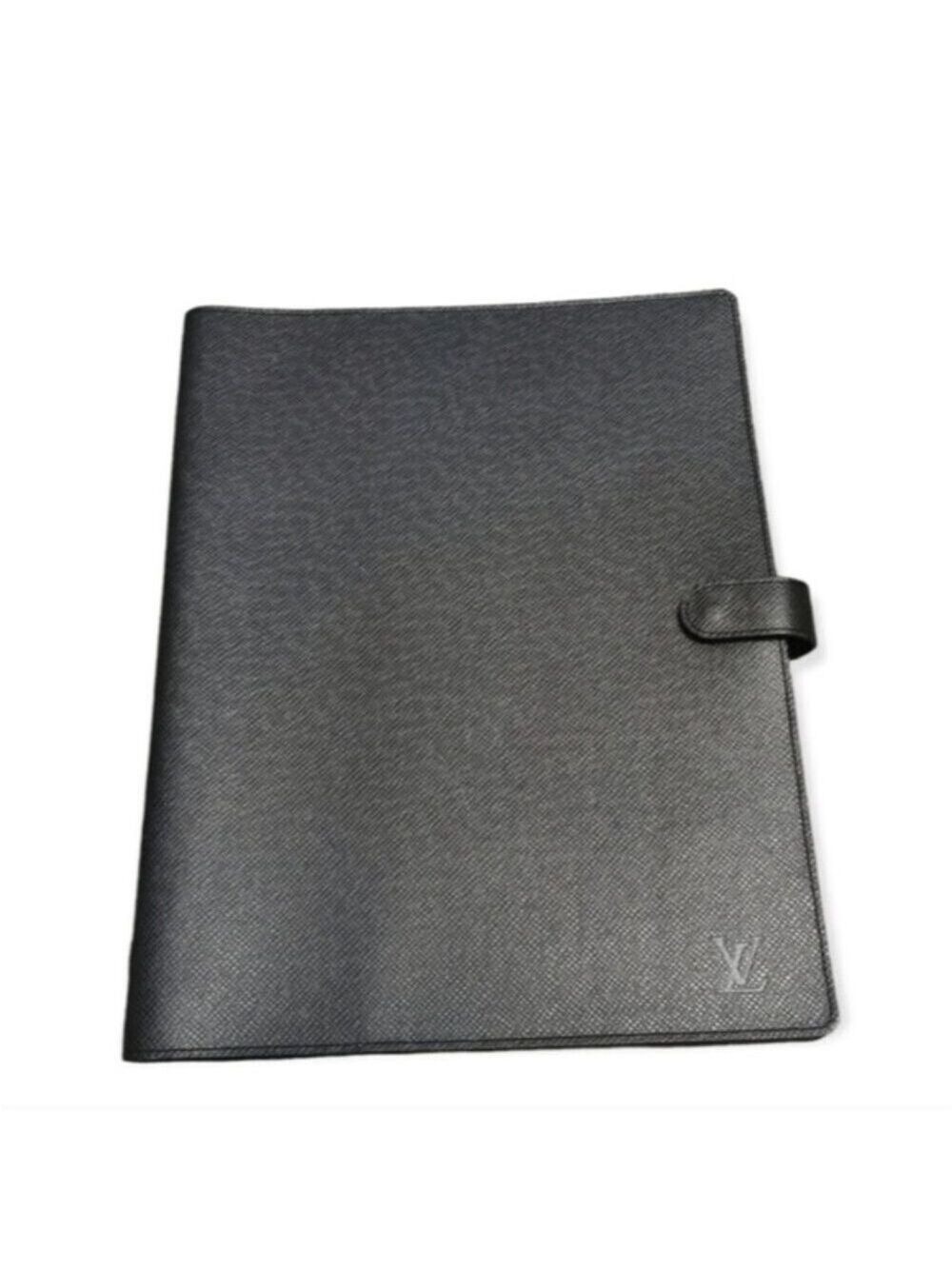 Authentic Louis Vuitton Taiga Leather Desk Agenda Cover